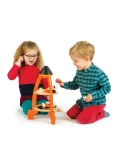 Drewniana zabawka rakieta kosmiczna Tender Leaf Toys | Pan Piksel