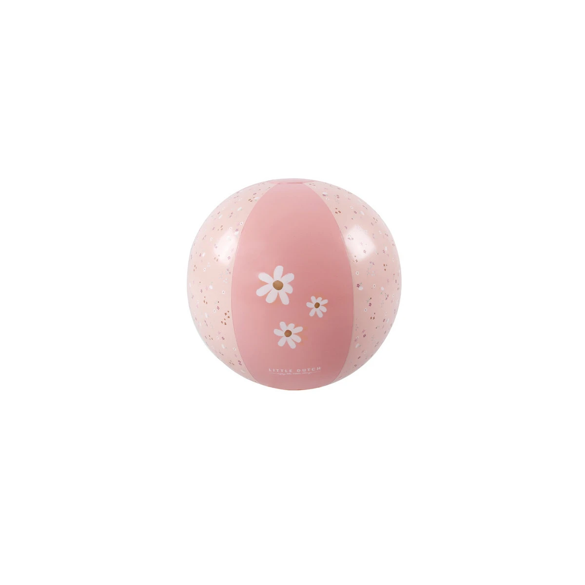 Piłka plażowa Little Pink Flowers 35 cm Little Dutch | Pan Piksel