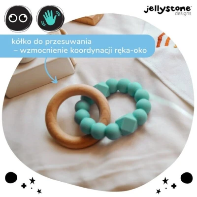 Księżycowy gryzak, miętowy, Jellystone Designs | Pan Piksel