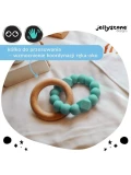 Księżycowy gryzak, miętowy, Jellystone Designs | Pan Piksel