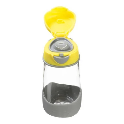Sportowa butelka tritanowa 450 ml, Lemon Sherbet, b.box | Pan Piksel