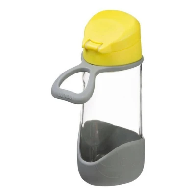 Sportowa butelka tritanowa 450 ml, Lemon Sherbet, b.box | Pan Piksel