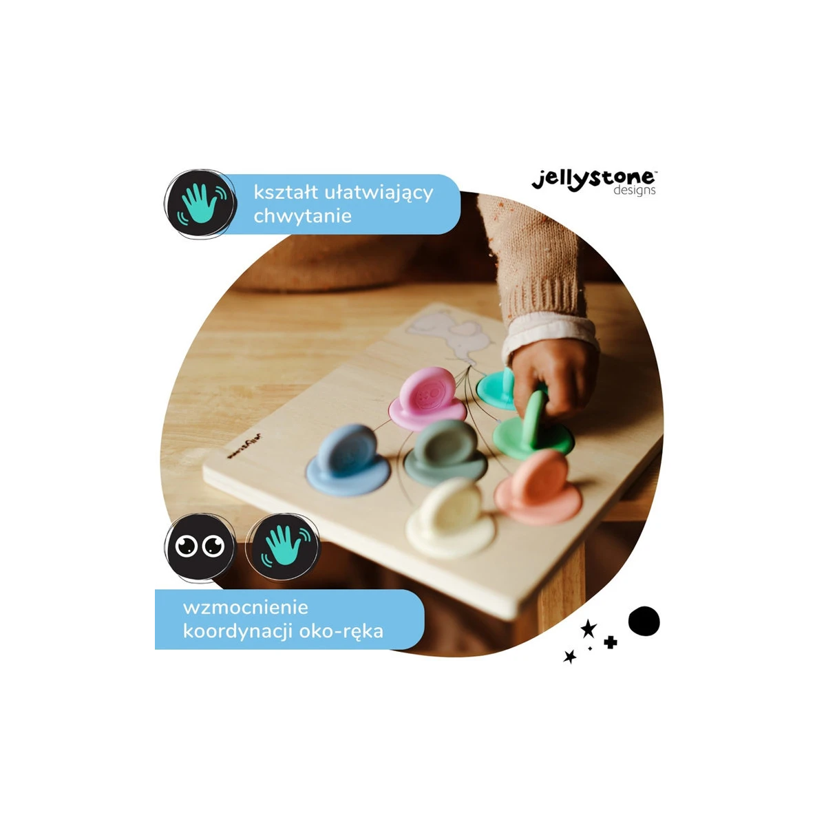 Balonowy Sorter, pastelowy, Jellystone Designs | Pan Piksel