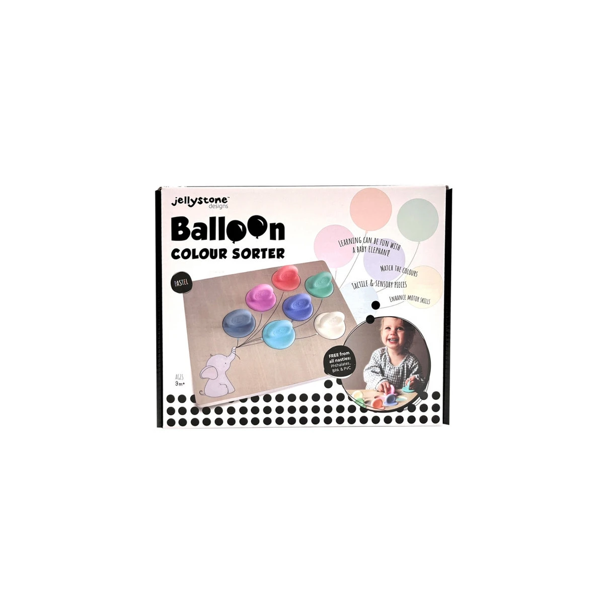Balonowy Sorter, pastelowy, Jellystone Designs | Pan Piksel