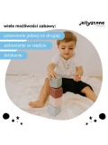 Kostki Edukacyjne, szałwia i jagoda, Jellystone Designs | Pan Piksel