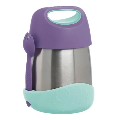 Termos na jedzenie 335 ml, Lilac Pop, b.box | Pan Piksel