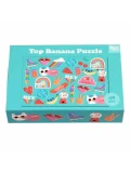 Mini Puzzle 48 elementów, Top Banana, Rex London | Pan Piksel