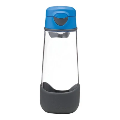 Sportowa butelka tritanowa 600 ml, Blue Slate, b.box | Pan Piksel