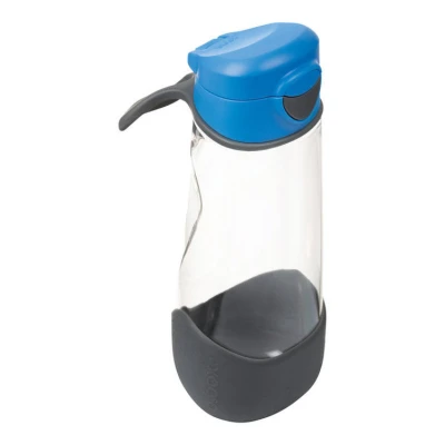 Sportowa butelka tritanowa 600 ml, Blue Slate, b.box | Pan Piksel