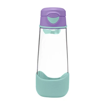 Sportowa butelka tritanowa 600 ml, Lilac Pop, b.box | Pan Piksel