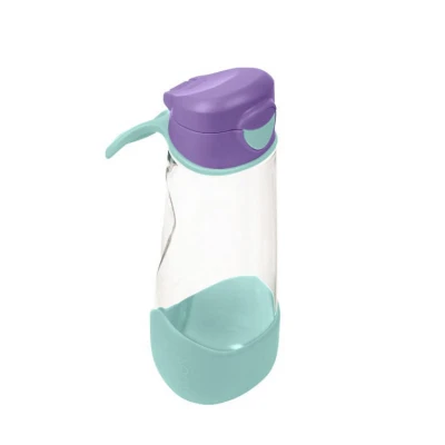 Sportowa butelka tritanowa 600 ml, Lilac Pop, b.box | Pan Piksel