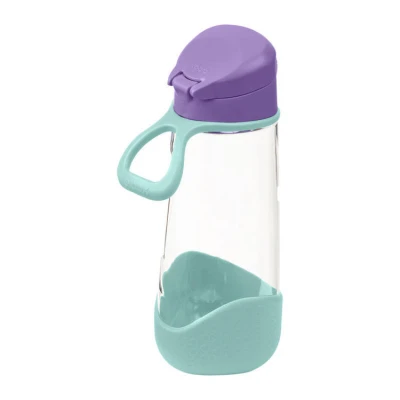 Sportowa butelka tritanowa 600 ml, Lilac Pop, b.box | Pan Piksel