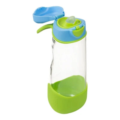 Sportowa butelka tritanowa 600 ml, Ocean Breeze, b.box | Pan Piksel