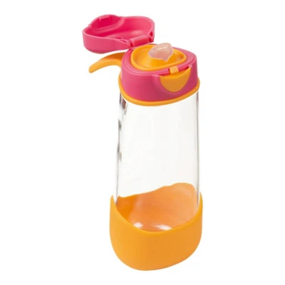 Sportowa butelka tritanowa 600 ml, Strawberry Shake, b.box | Pan Piksel