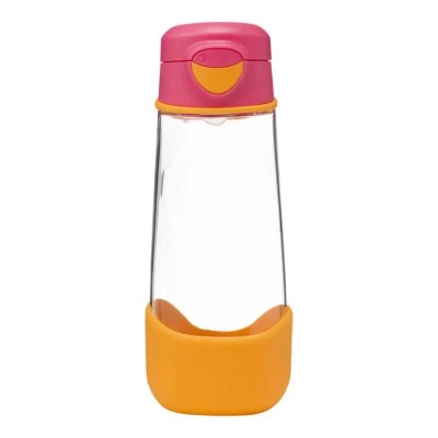 Sportowa butelka tritanowa 600 ml, Strawberry Shake, b.box | Pan Piksel