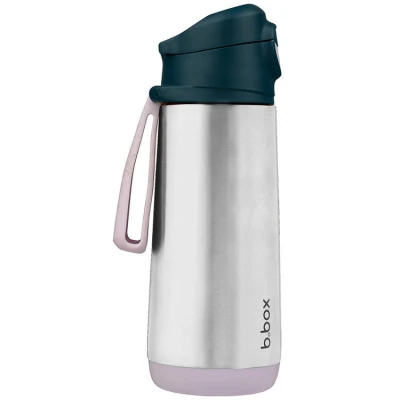 Butelka termiczna z ustnikiem sportowym 500 ml, Indigo Rose, b.box | Pan Piksel