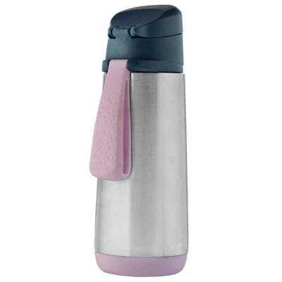 Butelka termiczna z ustnikiem sportowym 500 ml, Indigo Rose, b.box | Pan Piksel