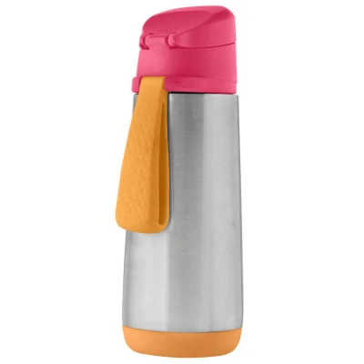 Butelka termiczna z ustnikiem sportowym 500 ml, Strawberry Shake, b.box | Pan Piksel
