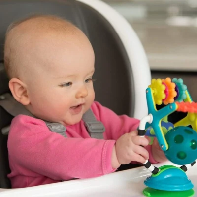 Diabelski młyn, zabawka sensoryczna, 6 m+, Sassy | Pan Piksel