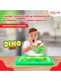 Zestaw do tworzenia gelli z figurkami i tacą Gelli Worlds Dino Pack 3+, Zimpli Kids | Pan Piksel