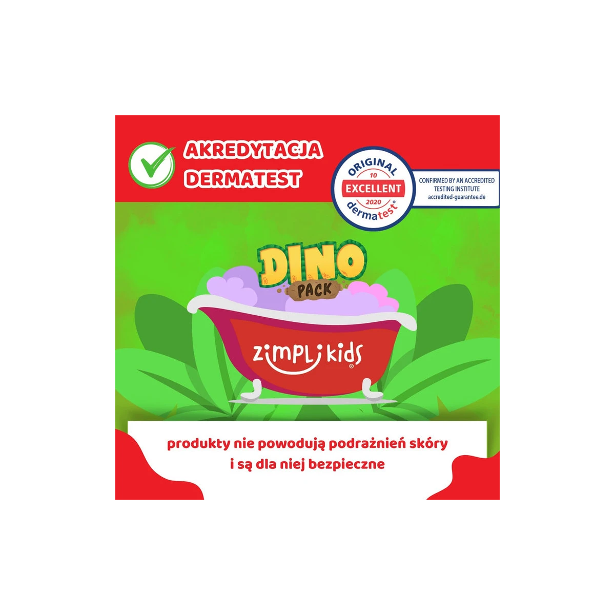 Zestaw do tworzenia gelli z figurkami i tacą Gelli Worlds Dino Pack 3+, Zimpli Kids | Pan Piksel