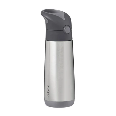 Bidon termiczny 500 ml, Graphite, b.box | Pan Piksel