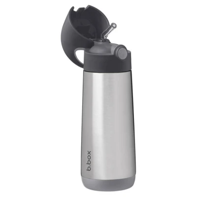 Bidon termiczny 500 ml, Graphite, b.box | Pan Piksel