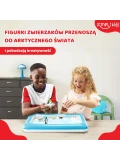 Zestaw do tworzenia śniegu z figurkami i tacą Sno World Arctic Adventure 3+, Zimpli Kids | Pan Piksel