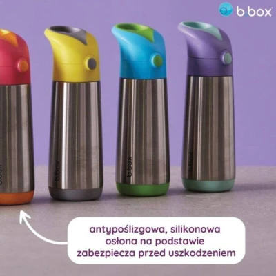 Bidon termiczny 500 ml, Flamingo Fizz, b.box | Pan Piksel
