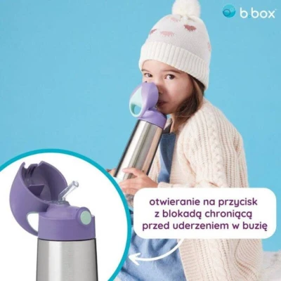 Bidon termiczny 500 ml, Flamingo Fizz, b.box | Pan Piksel