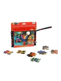 Petit Collage Puzzle Dwustronne w Torebce 49 el. Superbohaterowie | Pan Piksel