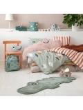 Done by Deer Dywan dla Dziecka Croco Powder | Pan Piksel