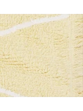 Lorena Canals Dywan bawełniany Hippy Yellow 120 x 160 cm | Pan Piksel