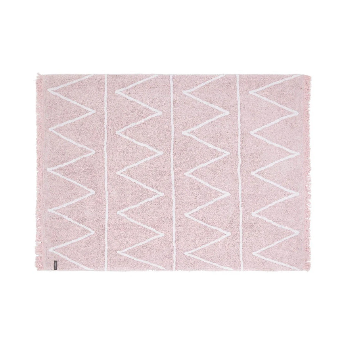 Lorena Canals Dywan bawełniany Hippy Soft Pink 120 x 160 cm | Pan Piksel