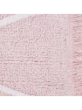 Lorena Canals Dywan bawełniany Hippy Soft Pink 120 x 160 cm | Pan Piksel