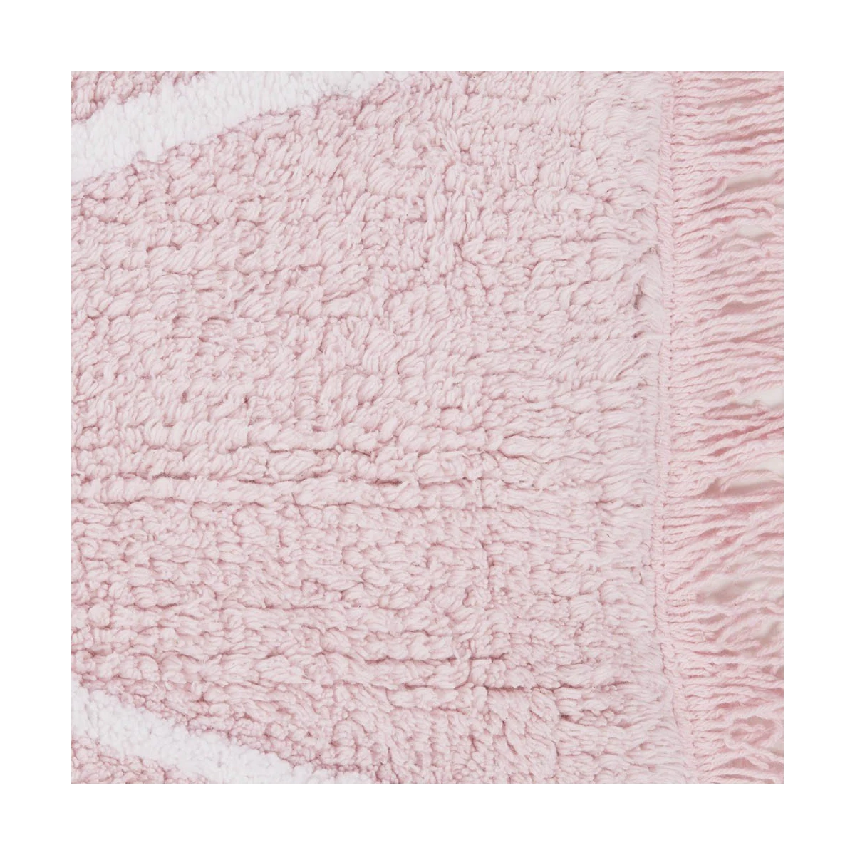 Lorena Canals Dywan bawełniany Hippy Soft Pink 120 x 160 cm | Pan Piksel