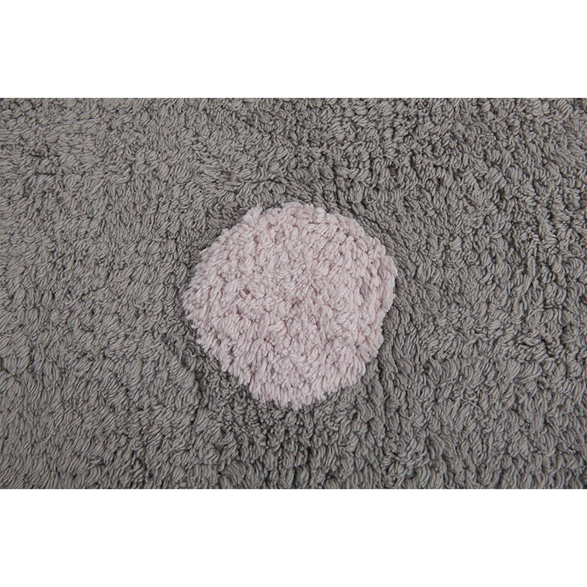 Dywan bawełniany Topos Tricolor Grey Pink 120x160 cm | Pan Piksel
