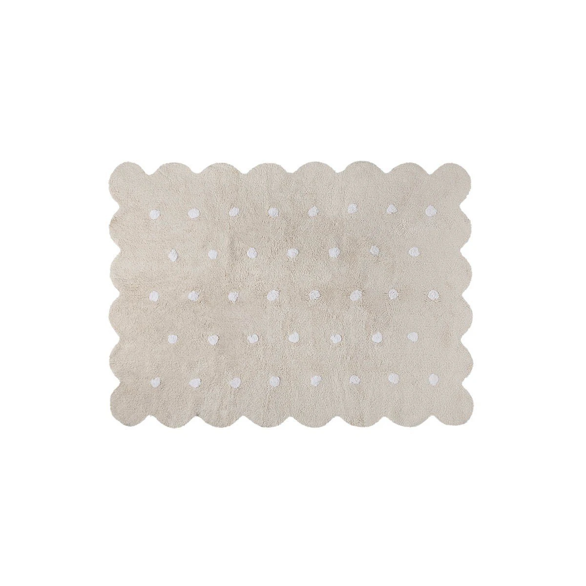 Dywan Galleta Crema/Beige Lorena Canals | Pan Piksel