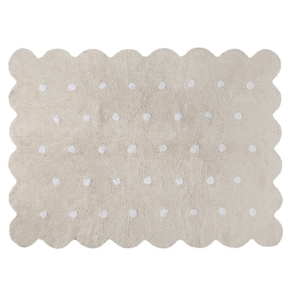 Dywan Galleta Crema/Beige Lorena Canals | Pan Piksel