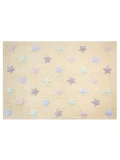 Dywan bawełniany Tricolor Star Vanilla 120x160 cm Lorena Canals | Pan Piksel
