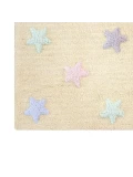 Dywan bawełniany Tricolor Star Vanilla 120x160 cm Lorena Canals | Pan Piksel