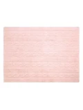 Lorena Canals Dywan bawełniany Trenzas Soft Pink 120 x 160 cm | Pan Piksel