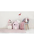 Lorena Canals Dywan bawełniany Trenzas Soft Pink 120 x 160 cm | Pan Piksel