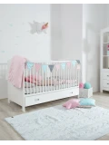 Lorena Canals Dywan bawełniany Trenzas Soft Blue Small 80 x 120 cm | Pan Piksel