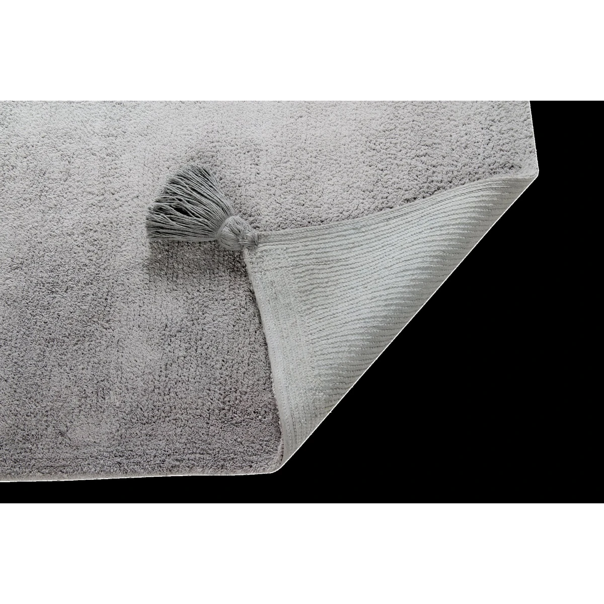 Lorena Canals Dywan bawełniany Degrade Dark Grey-Grey 120 x 160 cm | Pan Piksel