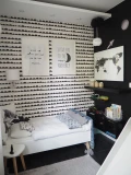 Lorena Canals Dywan bawełniany Degrade Dark Grey-Grey 120 x 160 cm | Pan Piksel