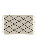 Lorena Canals Dywan bawełniany Bereber Beige 140 x 200 cm | Pan Piksel