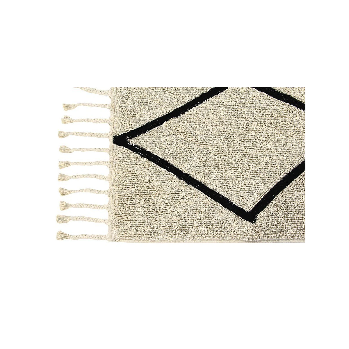 Lorena Canals Dywan bawełniany Bereber Beige 140 x 200 cm | Pan Piksel