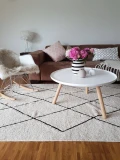 Lorena Canals Dywan bawełniany Bereber Beige 140 x 200 cm | Pan Piksel