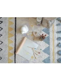 Dywan Azteca Natural Vintage Azul | Pan Piksel